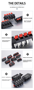 <strong>Spring</strong> Loaded Speaker <strong>Terminals</strong> Din Rail <strong>Terminal</strong> <strong>Block</strong> - Product Image 6