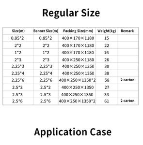 Jiongchang Hoge Kwaliteit Spanningsstof Display Inklapbare Achtergrond Display Act Snelle Show Pop-Up Stand - Product Image 3