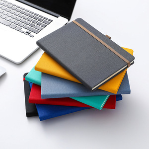 2023 planificador diario personalizado impresión logo A5 cuadernos personalizable Oficina Bloc de notas con juego de bolígrafos - Product Image 2