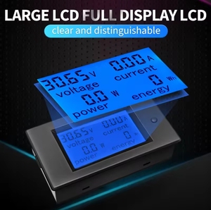 Pantalla digital LCD DC medidor de potencia de corriente de voltaje multifunción voltímetro amperímetro pantalla de potencia - Product Image 3