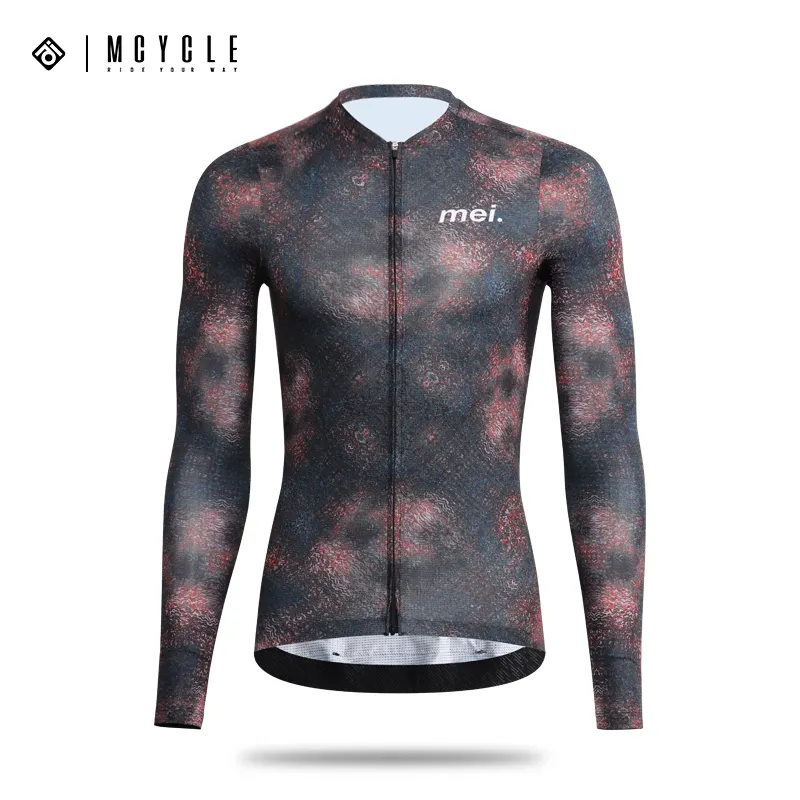 Mcycle New Design Sportswear traspirante maglia bici da uomo maglia rapida asciugatura manica lunga maglia da ciclismo donna