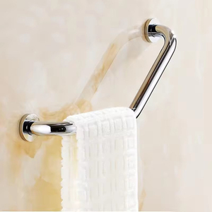 135 ° Angled Bath lấy thanh treo tường công nghiệp Ống thép không gỉ tự nhiên ngoài trời nhà vệ sinh Patio tay lan can cho cầu thang - Product Image 3