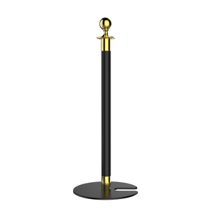 Hàng rào kiểm soát đám đông dây <span class=keywords><strong>stanchion</strong></span> bài Bảo tàng sân bay Vàng Xếp hàng có thể thu vào vành đai bài - Product Image 4