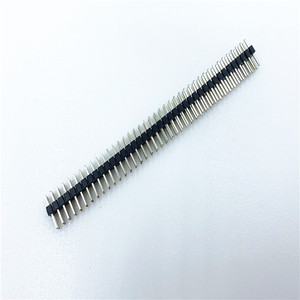 MÄNNLICH DUAL ROW PIN HEADER S/T PITCH 2,0 MM ANSCHLUSS Denen tech 2A Nennstrom stecker Kontakt Messings tift für Leiterplatte anschluss