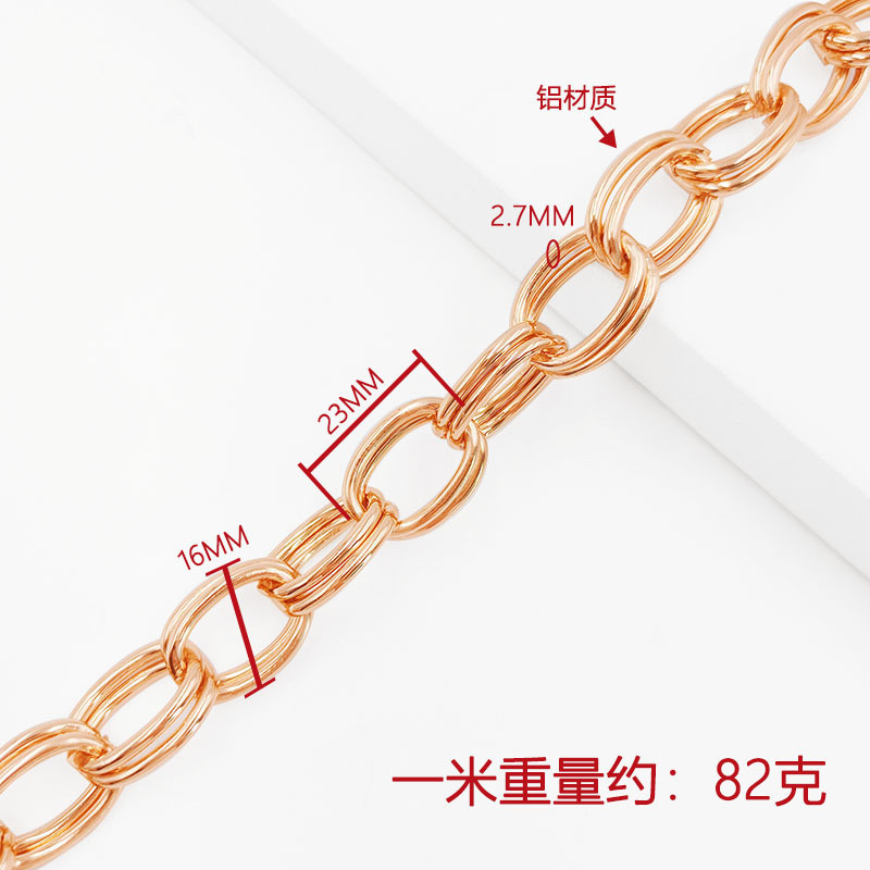 Jo25-010 Rose Gold 2.5x23x16mm