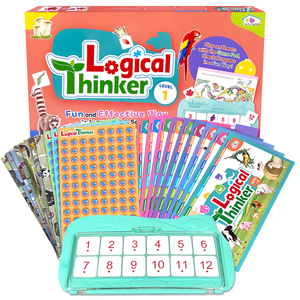 Interaktif çocuklar öğrenme oyunu Set eğlenceli mantıksal düşünür matematik ve fen eğitimi için Talking kalem ve Matchup çerçeve ile - Product Image 1