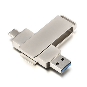 OT-001 2 in 1 Funktion für Telefon USB 3.0 Flash Drive Metall Typ C OTG Pen Drive Memory Stick
