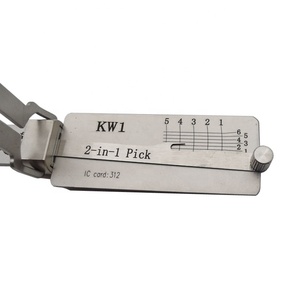 חדש הגעה לישי <span class=keywords><strong>kw1</strong></span> 2 ב 1 מנעולים עבור פתוח מנעול דלת בית מפתח פותחן מפתח ריק
