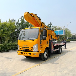 Điều kiện mới DIESEL tự động thủy lực xô xe tải với cần cẩu nền tảng làm việc - Product Image 6