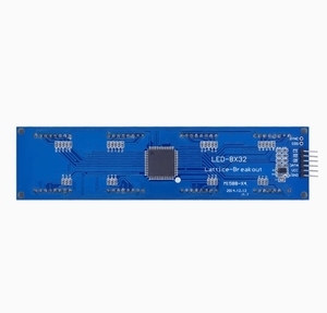 A126 LED-8X32 Red Dot Matrix Display Board HT1632C moduli elettronici e kit con Scanning Digital Display Board