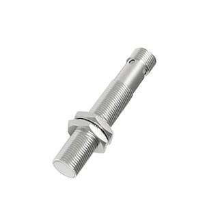 KJT高质量IP67 10-36vdc非冲洗NPN/PNP NO/NC全金属插入式电感式接近传感器，带M12连接器 - Product Image 1