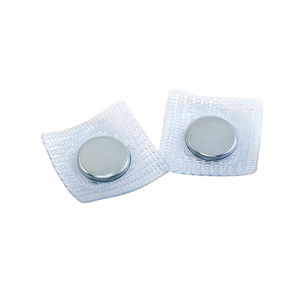 N35 Super Strong PVC Button <strong>Disc</strong> Customized <strong>Rare</strong> Earth NdFeB Magnets <strong>Powerful</strong> Neodymium Magnet Magnetic Materials - Product Image 1