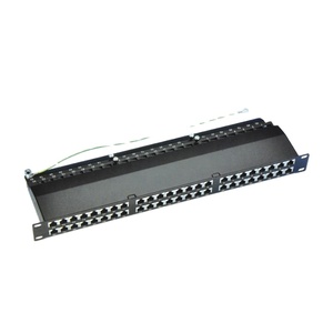 梨园高密度19 "1U 48端口FTP接线板LY-PP6A-10型号CAT6A CAT6 CAT5E网络高质量1U 48端口 - Product Image 2