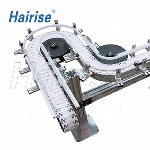 铝框链式输送机中的毛状柔性塑料板条链式输送机 - Product Image 1