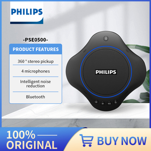 Для Philips оригинальный 360 Всенаправленный беспроводной динамик PSE0500 Аудио Микрофон для конференц-системы для компьютера