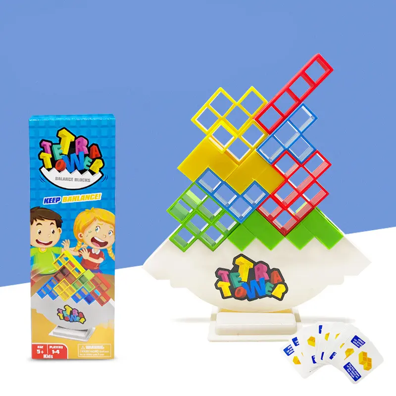 Neuheit Balance Brettspiel Adult Balancing Nesting Stacking Block Set für Kinder im Vorschul alter Tischs piel Kids Puzzle Kits