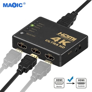 Equipo de Audio y vídeo OEM 4k, conmutador de salida 5 en 1, hdmi 5x1, interruptor hdmi 5 puertos con control remoto IR - Product Image 3