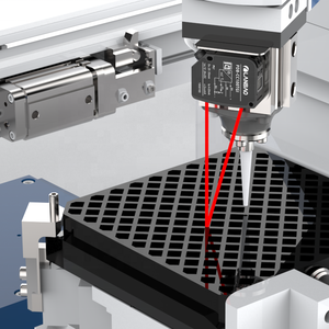 Wirtschaft licher 50mm RS485-Ausgang Digital anzeige Laser-Weg sensor 12-24VDC Optischer Sensor - Product Image 4