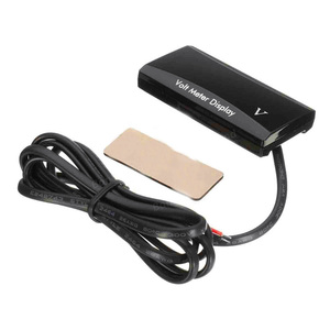 Araç monte çok fonksiyonlu dijital ekran voltmetre gerilim metre otomobil ve motosiklet için - Product Image 5