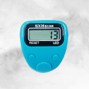 SXH5136จอ LCD ดิจิตอล5หลักปรับได้สำหรับสวดมนต์เครื่องมือสวดมนต์เดือนรอมฎอนแหวนนิ้วมือเคาน์เตอร์นับถอยหลัง - Product Image 6
