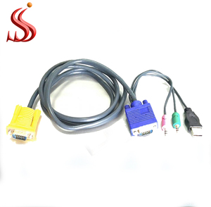 KVM电缆M/M HDB15/HDB15 + PS2交换机扩展器电缆 - Product Image 3