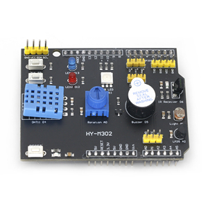 DHT11 LM35 multifunzione sensore di umidità di temperatura adattatore per Arduino R3 con RGB ricevitore IR Buzzer & I2C ICs prodotto