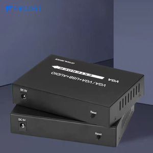 VGA <strong>to</strong> Fiber Optic Extender 1 Channel Stereo Audio Video <strong>Optical</strong> Transceiver VGA <strong>Optical</strong> Transceiver - Product Image 3