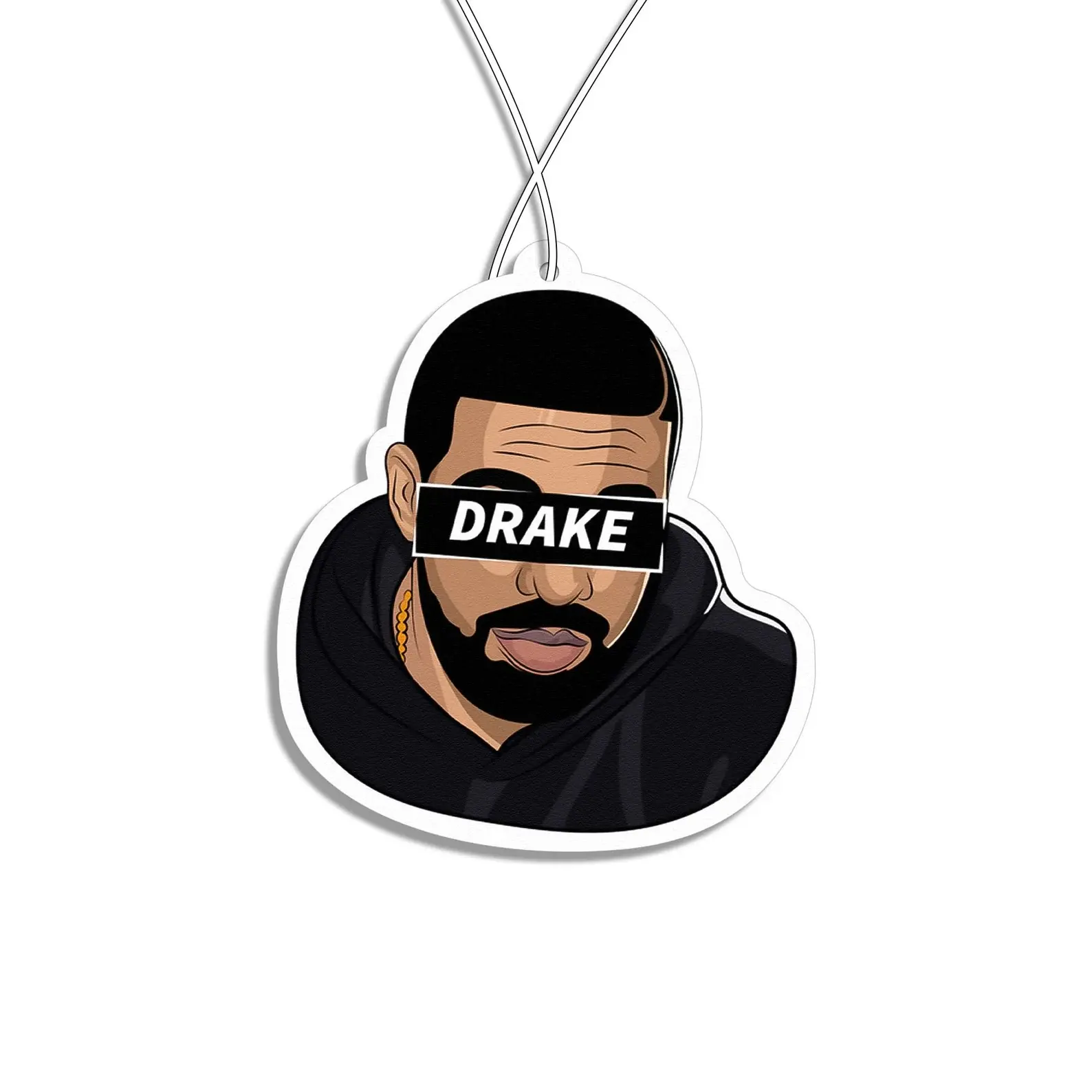 Custom Celebrity Taylor Drake Air Freshener Personalized Photo Funny Face Long Lasting Scent Car Hanging Ornament Gifts