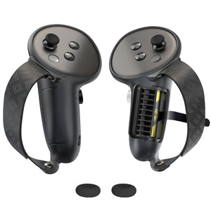 Suitable for Meta Quest3 Handle Silicone Quest3 VR Quick Removable Battery Gloves Meta <strong>Quest</strong> 3 Quest3s Accessories - Product Image 1