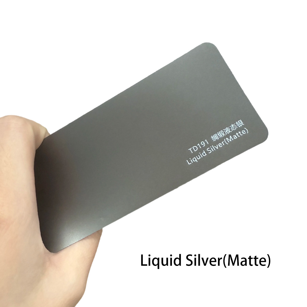 Argent liquide satiné