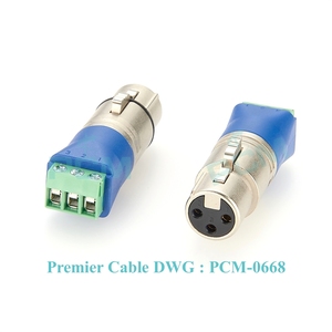 DMX512 XLR 3-контактный разъем для винтового клеммного блока переходник для сценического контроллера светодиодное освещение аудио оборудование широковещательное - Product Image 6