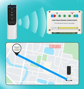 Lora a lunga distanza di trasmissione a due vie Smart telecomando interruttore di retroazione a 2 vie Controller della pompa Wireless con codice di rotolamento - Product Image 4