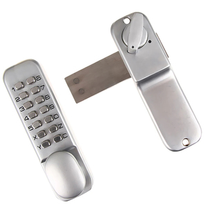 Chiave digitale con codice combinazione di accesso a pulsante serratura a pulsante meccanico per la casa lucchetto con chiusura interna - Product Image 3