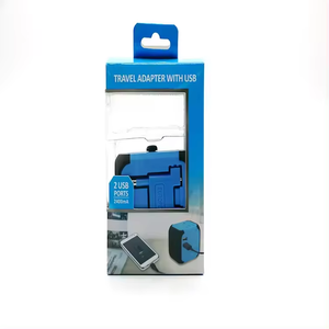 高品质工厂现成多功能多功能转换器插座，带两个USB，用于旅行 - Product Image 6