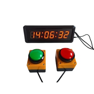 Interruttori a pulsante per il cronometro per il conto alla rovescia con Display digitale a LED 220V con Display digitale a singolo lato dedicati ai tempi della competizione - Product Image 5