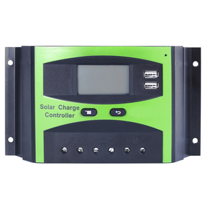 PWM 12V/24V Вольт 10A 20A 30A 40A солнечное зарядное устройство контроллеров power panel pwm зарядное устройство - Product Image 5