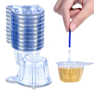 Nhựa nước tiểu thử nghiệm cup rõ ràng quy mô đo chai mẫu ly - Product Image 1