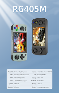RG405MメタルハンドヘルドビデオゲームコンソールPSエミュレータプレーヤーAndroid12サポートGooglePlayホールジョイスティック - Product Image 2