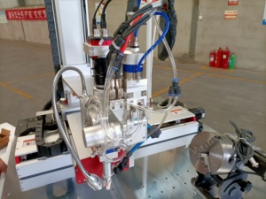 ארגוס Gantry סוג אוטומטי מקלחת ראש לייזר רתך 1500W 2000W עובש אוטומטי סיבי לייזר ריתוך מכונה