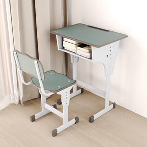 Grundschule Stiel Klassen zimmer Schüler Schreibtisch Doppels itz Schreibtisch und Schulklasse Stuhl Stuhl zum Lernen Schule Schreibtisch - Product Image 4