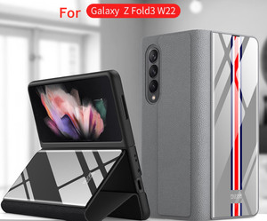 เคสฝาพับ Samsung Z Fold 3 W22,เคสฝาหลังแบบพับหน้าจอโทรศัพท์มือถือแบบสร้างสรรค์พิมพ์ลาย W22 - Product Image 1