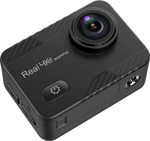 HDking กล้องวิดีโอกีฬาแอ็กชันขนาดเล็ก Wi-Fi 4K กันน้ำระดับ170พร้อมเซ็นเซอร์ภาพ CMOS ฟังก์ชั่นการบันทึกเมมโมรี่การ์ด - Product Image 5