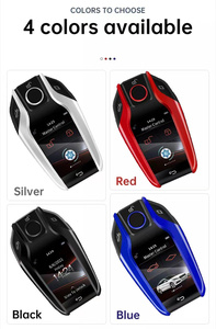 新しいスタイルのベストプライススマートリモートキーコントロールスクリーンタッチセンスカーLCDスマートキーワンボタンスタートカー用 - Product Image 6