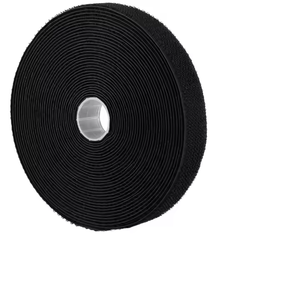 High Quality <strong>Hook</strong> <strong>Loop</strong> <strong>on</strong> One <strong>Side</strong> Black Nylon Fabric Magic Velcroes Self Adhesive <strong>Hook</strong> and <strong>Loop</strong> <strong>on</strong> the <strong>Same</strong> <strong>Side</strong> - Product Image 1