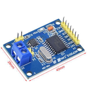 MCP2515 può Bus Driver modulo scheda TJA1050 ricevitore SPI per 51 MCU braccio modulo di interfaccia Controller per Arduino Kit fai da te - Product Image 3