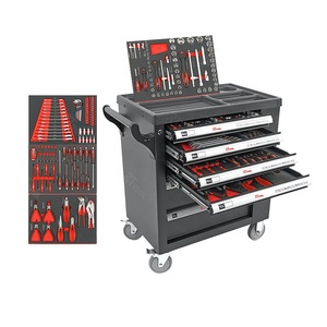 rttool通用工具储物箱/工具柜/带工具套件的工具箱车库手推车 - Product Image 1