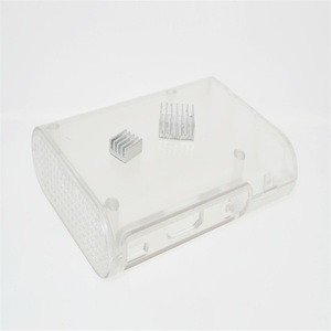 Original <strong>Raspberry</strong> <strong>Pi</strong> <strong>2</strong> Model B Matte Clear <strong>Case</strong> Cover Shell Enclosure Box ABS <strong>Case</strong> For <strong>Raspberry</strong> <strong>Pi</strong> B+ Heat Sink/transparent - Product Image 1
