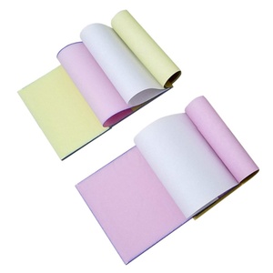 Impresora continua de papel de forma de computadora Ncr de 3 capas en papel de computadora sin carbón de resma