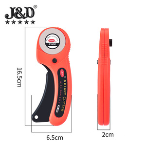 Patchwork ocak kesme tekerlek kesici kumaş kesme bıçağı manuel kumaş kesme yuvarlak ocak giyim kesme makinası ocak bıçak 45mm - Product Image 3