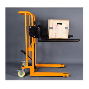 <strong>New</strong> Design 200kg Light Weight Mini Hydraulic Fork Hand Portable <strong>Manual</strong> Lift Truck Stacker for Material <strong>Handling</strong> - Product Image 4